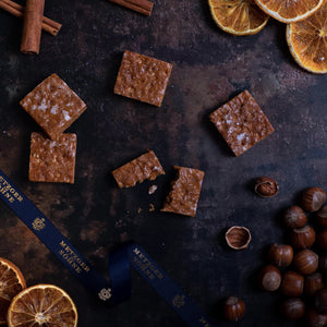 Scrumptious Lebkuchen cookies with coarsely grated hazelnuts, dried fruits and aranzini, with a slight cherry note. A real taste of Christmas is every bite. Metzger cookies are handcrafted using traditional recipes and high quality ingredients, including pure honey from Austria.